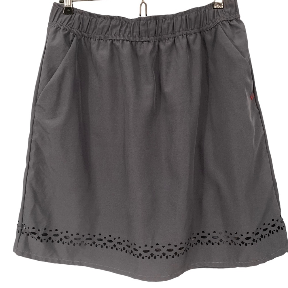 Stillwater Supply Co. Athletic Skort Skirt Sport Women's Size L Gray Stretch